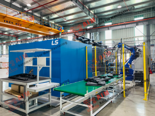 Robot máy đúc nhựa